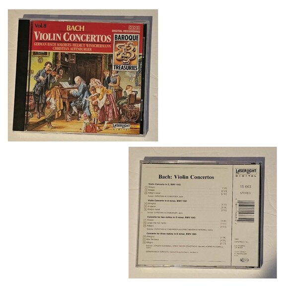 Lot of 7 Baroque‎ Treasuries CDs: Vol. 1, 4, 5, 7, 8, 9, & 10 - Picture 7 of 9